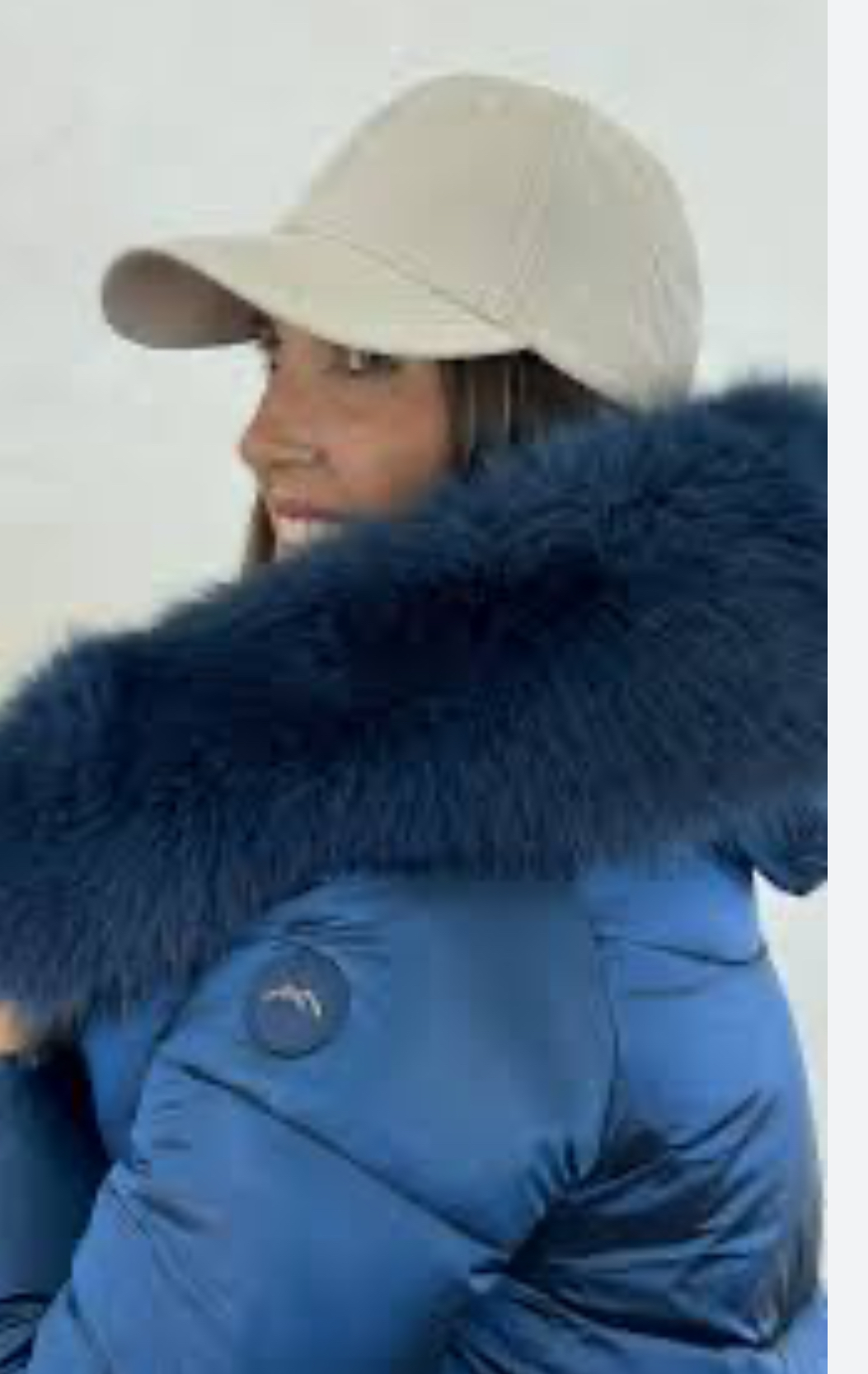 Plumífero azul fuerte - Imagen 5