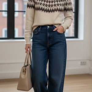 Jersey grecas beige Co