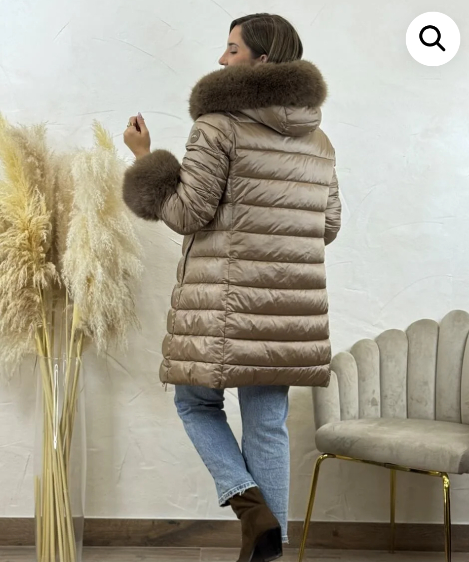 Plumífero marrón clarito - Imagen 2