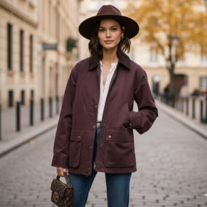 Chaqueta detalles escocés