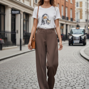 camiseta estampado zorro