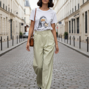 Pantalon verde claro