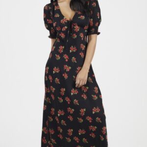 Vestido flores rojas brave soul