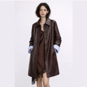 Cahaqueta de cuero fina