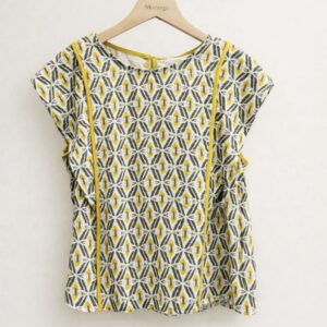 Camisa dibujos amarillo