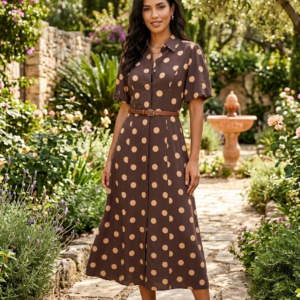 Vestido lunares
