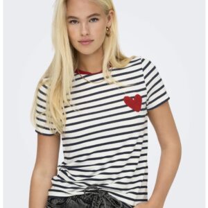 Camiseta corazón marinera