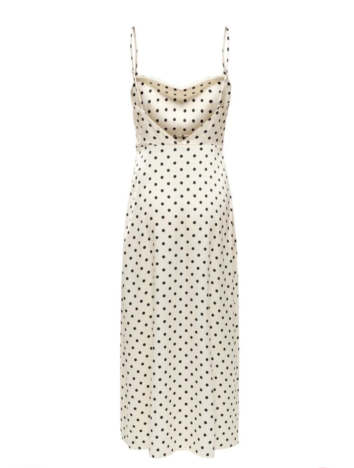 Vestido lunares blanco - Imagen 4