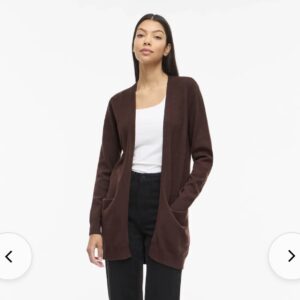 Chaqueta punto marron