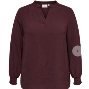 Camisa burdeos ONLY curve