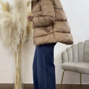 plumas beige dorado