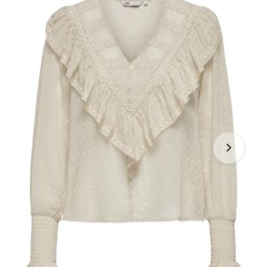 Blusa beige plumeti only