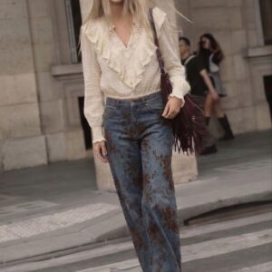 Blusa romantica